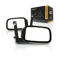 thumbnail image 1 of For Mitsubishi Lancer 2002 03 04 2005 Door Mirror Driver and Passenger Side | Pair | Manual | Sedan | Paint To Match | ES Model | Replacement For MI1320124, MI1321124 | MN126373, MN126374, 1 of 3