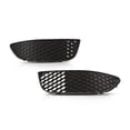 thumbnail image 1 of For Mitsubishi Lancer 2008-2015 Fog Light Cover Driver and Passenger Side | Pair | w/ Chrome | Textured Black | Replacement For MI1038108, MI1039108 | 7450A223, 615343668338, 1 of 8