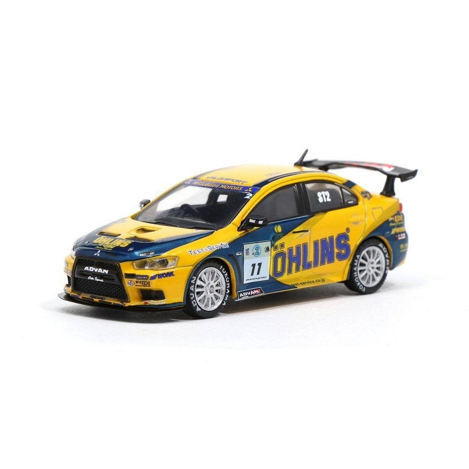 Mitsubishi Lancer Evo X No.11 (Super Taikyu Series 2008) [1:64 scale in ...