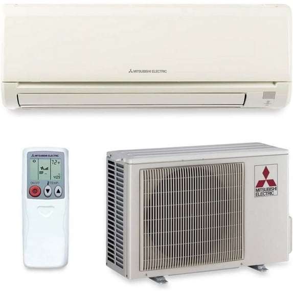 Mitsubishi MY-GL12NA - 12,000 BTU 23.1 SEER Wall Mount Ductless Mini Split Air Conditioner 208-230V