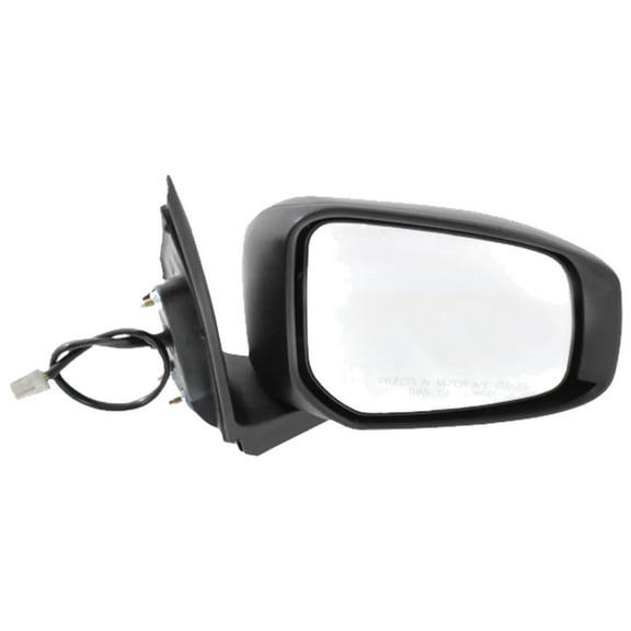 For Mitsubishi Mirage 2014 2015 Door Mirror Passenger Side | Power | With Turn Signal Light | Manual Folding | Replacement For MI1321148 | 615343667102, 7632B790XA