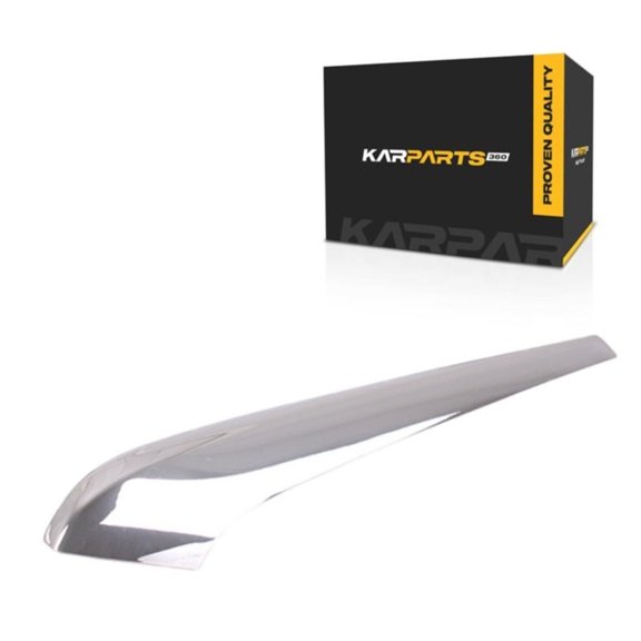 For Mitsubishi Mirage/Mirage G4 2021 2022 2023 Bumper Cover Molding Driver Side | Front | Upper | Chrome | Made Of Plastic | Replacement For MI1046112 | 191275950425, 6407A377