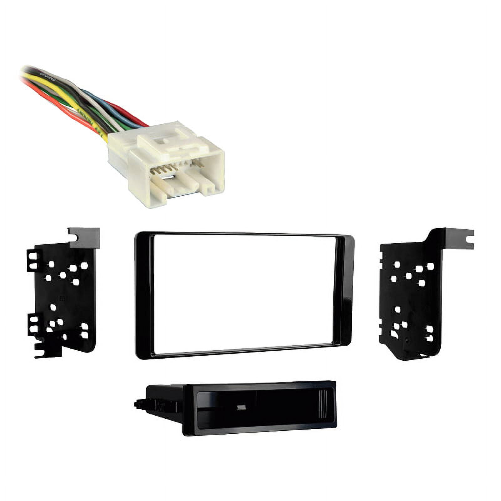 Mitsubishi Outlander 1416 Single DIN Car Stereo Harness Radio Install Dash Kit