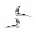 thumbnail image 1 of For Mitsubishi Outlander 2016-2020 Bumper Cover Molding Driver and Passenger Side | Pair | Front | Upper Garnish | Chrome | CAPA | MI1046103, MI1047103 | 6407A145, 6407A146, 1 of 3