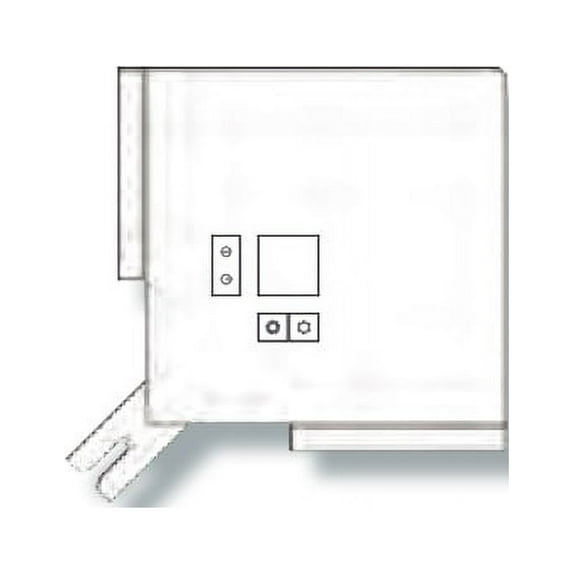 Mitsubishi PAR-WSC009FA-E Wireless Signal Receiver Panel