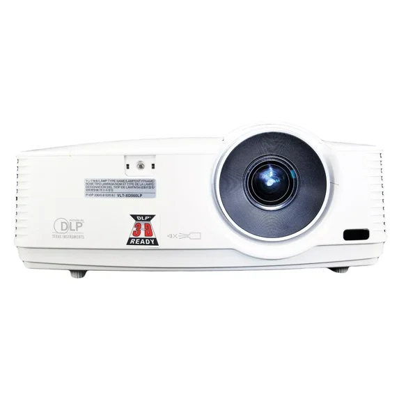 Pre-Owned Mitsubishi XD550U 1080p DLP Projector 3000 Lumens w/ HDMI Cable & Remote & Power Cable