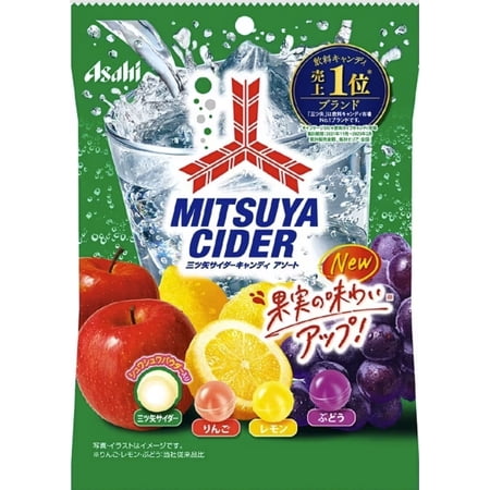 Mitsuya Cider Assorted Fruits Japanese Hard Candy 112g