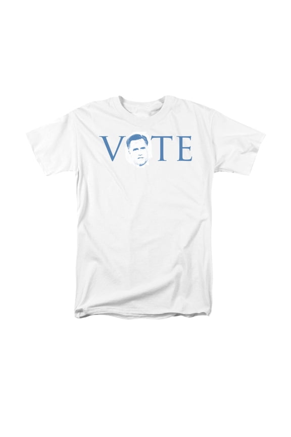 Mitt Romney Republican 2012 Vote Romney Political Adult T-Shirt Tee