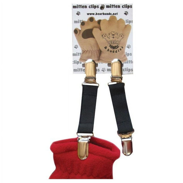 Mitten Clips Black Bearhands