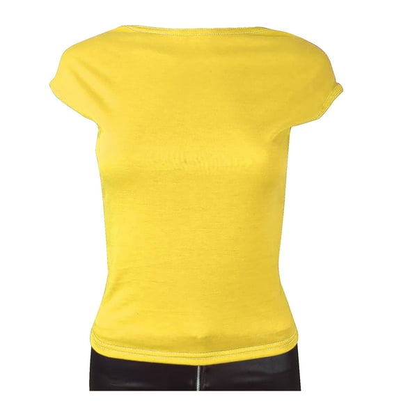 Mittory Everyday Fitted T-Shirt for Women,Crew Neck Basic Short Sleeves T ShirtCrop Tops Modal Slim Fit Tee
