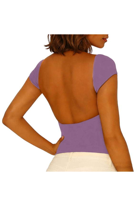 Halter Tops for Women Workout Tank Tops Woman with Built-in Bras Y2K Backless Pilates Athletic Going Out Tank