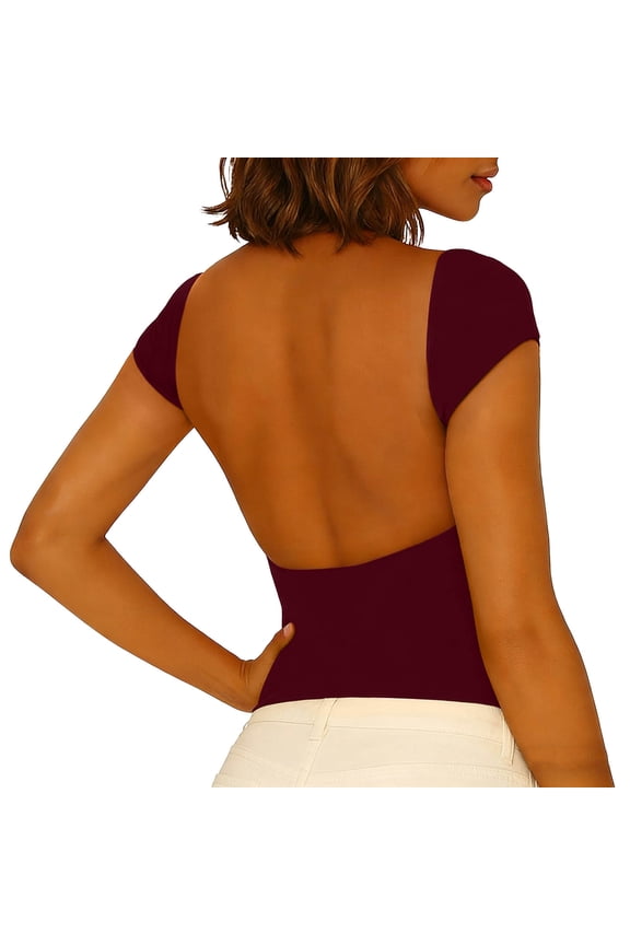 Halter Tops for Women Workout Tank Tops Woman with Built-in Bras Y2K Backless Pilates Athletic Going Out Tank