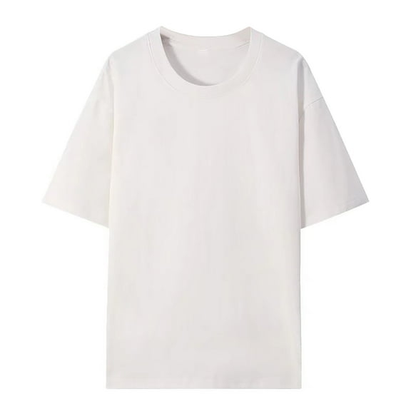 Mittory Oversized T Shirts for Women Basic Boyfriend Tees Loose Fit Baggy Grunge Shirts Cotton Tops