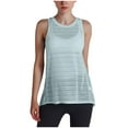 thumbnail image 1 of Mittory Women Summer Quick Dry Athletic Tank Top Sleeveless Lightweight Mesh Breathable Workout Shirts Loose Comfy Yoga Tops, 1 of 8