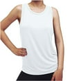 thumbnail image 1 of Mittory Women's Pima Cotton Workout Tanks Tie Back Sleeveless Shirts Yoga Athletic Open Back Sport Gym Tops, 1 of 4