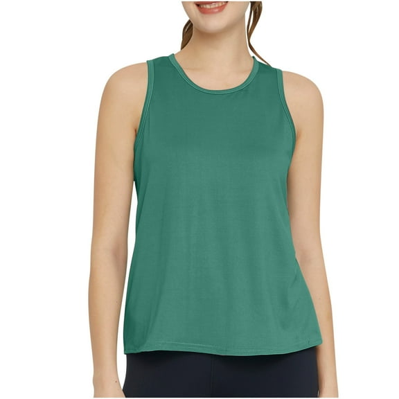 Mittory Women's UPF 80+ Workout Tank Top Sleeveless Quick Dry Sun Protection Hiking Athletic Gym Yoga Running Shirts