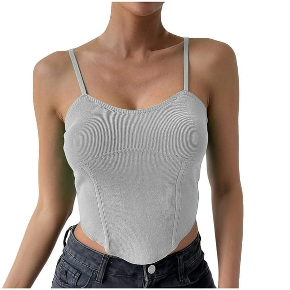 Mittory Women's V Neck Knit Tank Tops Summer Casual Sleeveless Shirts Sweater Crochet Vest