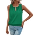 thumbnail image 1 of Mittory Womens Business Casual Tank Top Summer Sleeveless Outfits Spring Trendy Dressy Work Shirt, 1 of 8