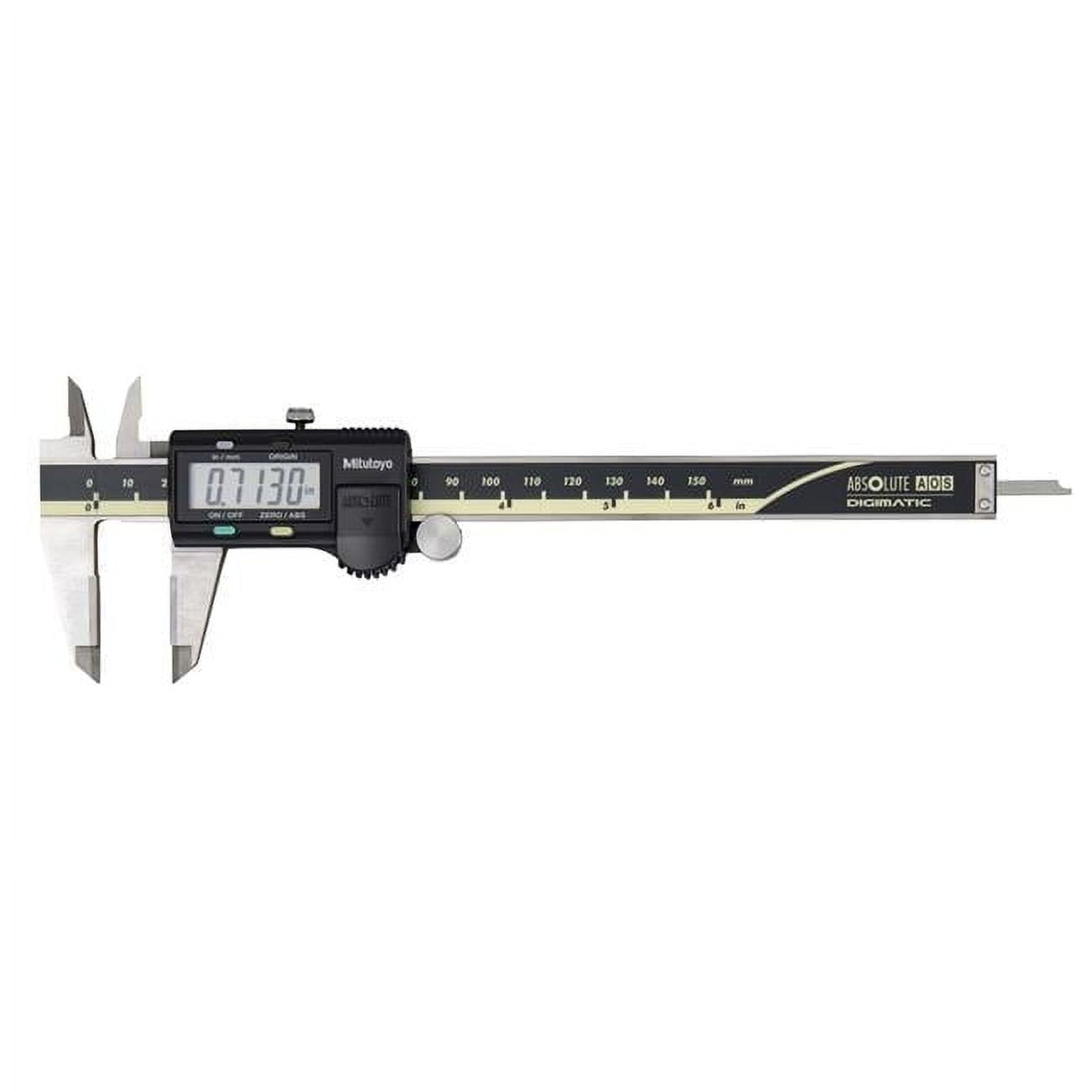 Mitutoyo  0-6 in. Digimatic AOS Absolute Caliper with Range Outdoor Jaw
