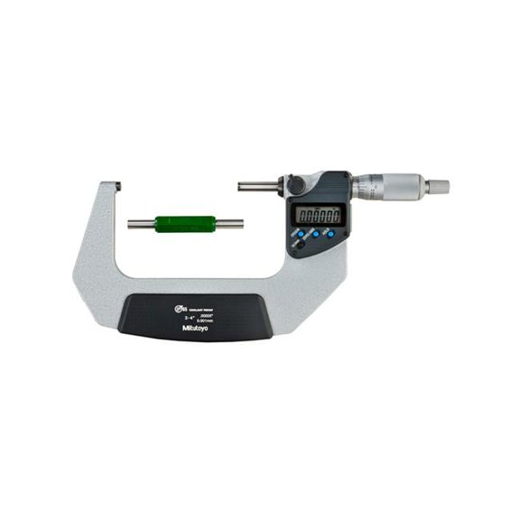 Mitutoyo Electronic Micrometer,3-4 In,SPC 293-333-30