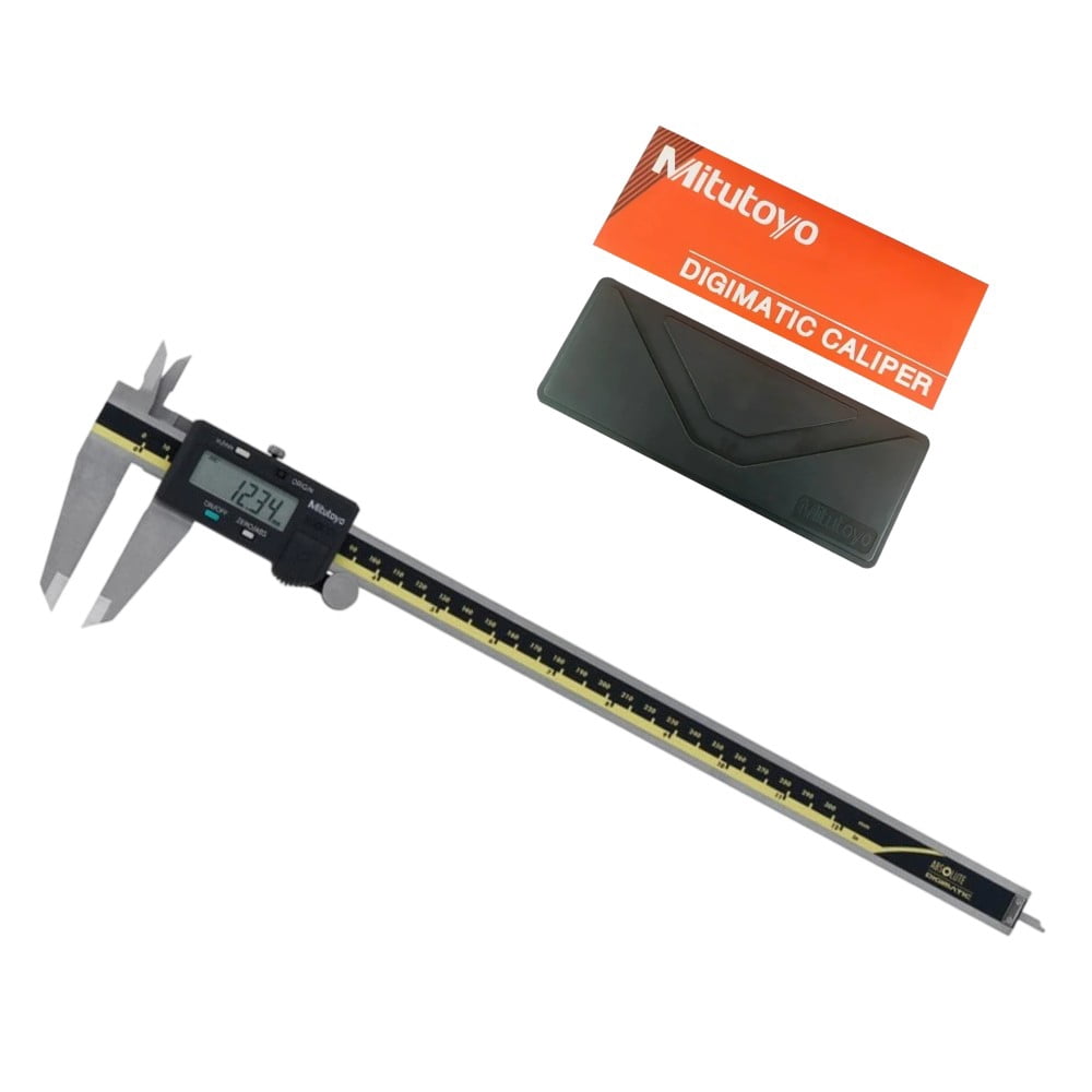 Mitutoyo 500-193-30 Digital Caliper, 0-12"/300mm Range, 0.0005"/0.01mm Res, Professional Tool