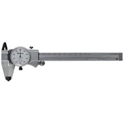 Mitutoyo 505-742 Dial Caliper, D6"TX, 0.1" per Rev, 0-6" Range, 0.001" Accuracy