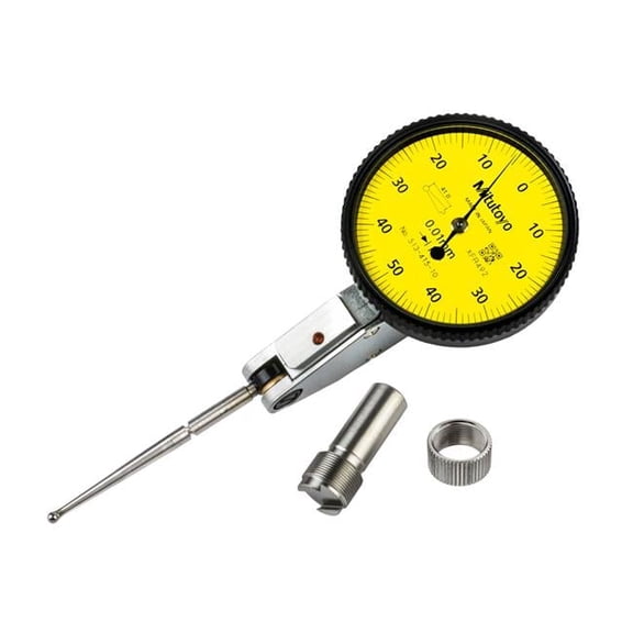Mitutoyo 513-415-10E Dial Test Indicator Basic Set with Standard 1 mm Long