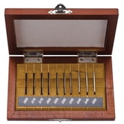 Mitutoyo 516-926-26 26 in. Rectangle Thin Steel Grade 0 Gage Block Set - 10 Piece
