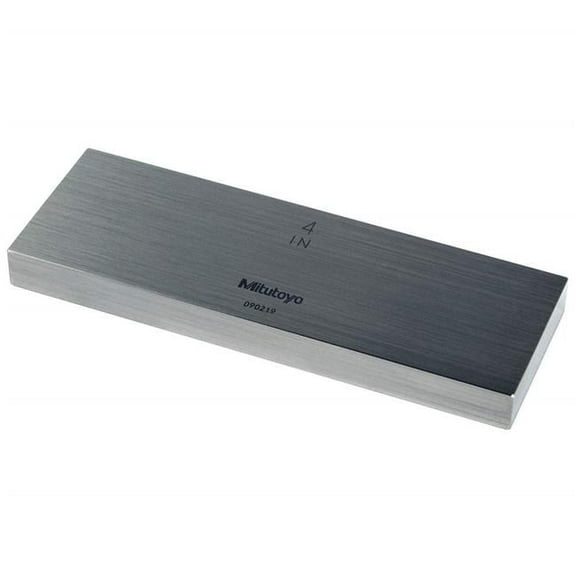 Mitutoyo 611204-531 4 in. Rectangular Steel ASME Grade 0 Gage Block