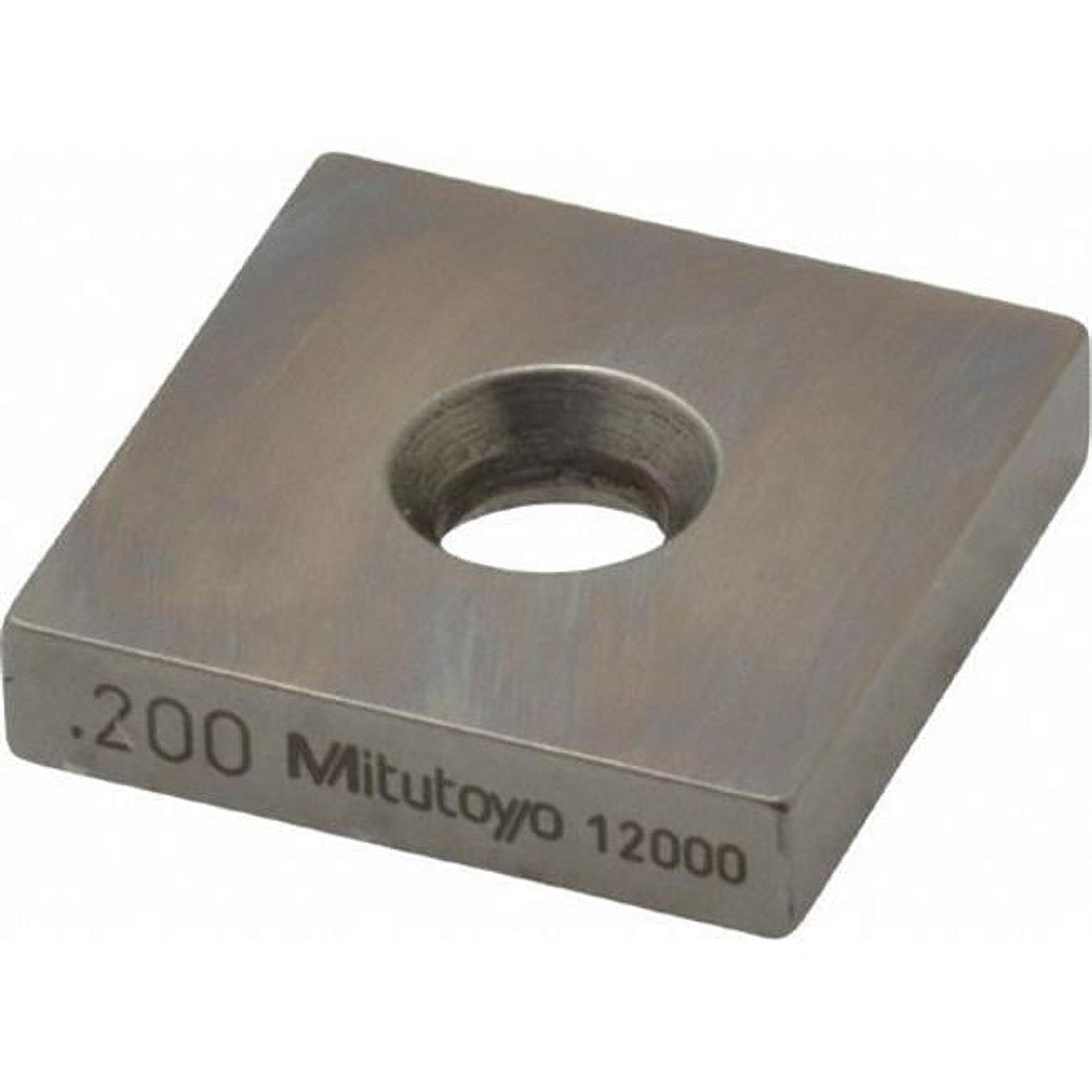 Mitutoyo 614192-531 0.20 in. Square Steel ASME Grade 0 Gage Block ...