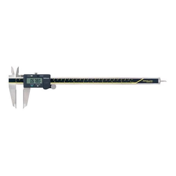Mitutoyo Absolute Digital Caliper,0 to 12 In 500-166-30
