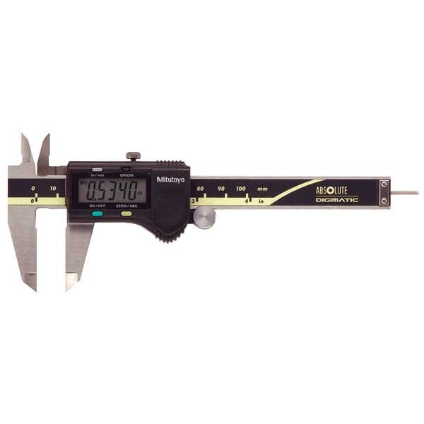 Mitutoyo Absolute Digital Caliper,0 to 4 In 500-170-30CAL