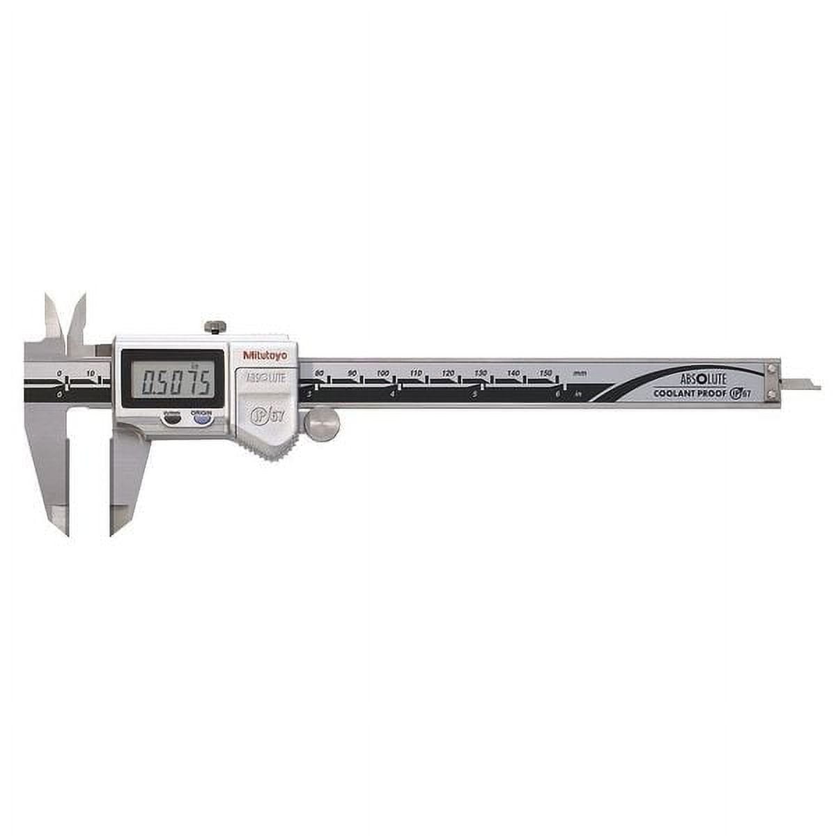 Mitutoyo Absolute Digital Caliper,0 to 6 In 500-733-20CAL