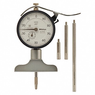 Dial Dpth Gage, 0-8 In/1 In, .001 In