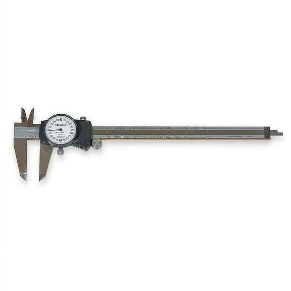 Mitutoyo Dial Caliper,0-8 In,Dial A 505-741J