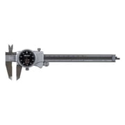 Mitutoyo Dial Caliper,6 In,Black,0.100/Rev 505-742-56J