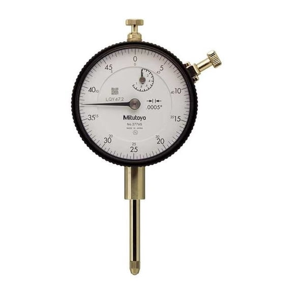 Mitutoyo Dial Indicator,0 to 1 In,0-50 2776ACAL