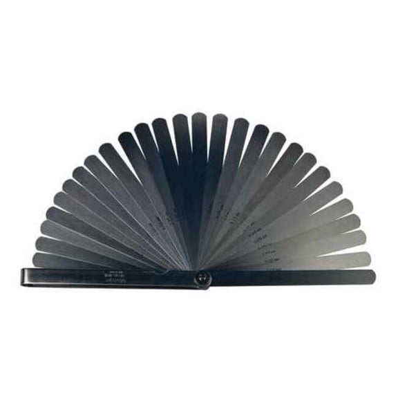 Mitutoyo Feeler Gauge Set,Dimension Type Metric 184-303S