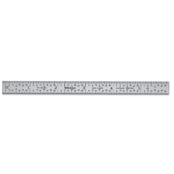 Measure R Mitutoyo Flexible Steel Ruler 6
