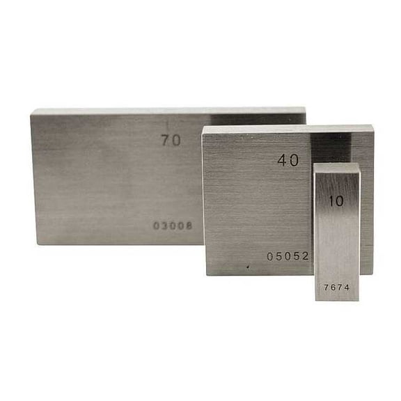 Mitutoyo Gage Block,1.574 in. Measuring Range 611674-531