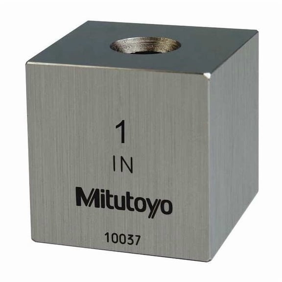 Mitutoyo Gage Block,Square,Steel,1.00 In,ASME 0 614201-531