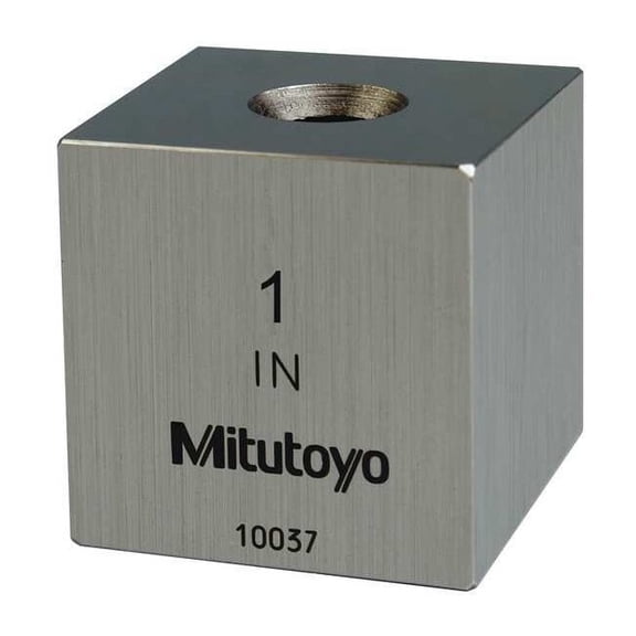 Mitutoyo Gage Block,Square,Steel,1.00 In,ASME 0 614201-531