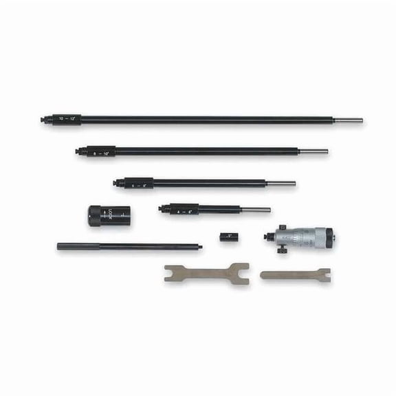Mitutoyo Inside Micrometer,2 to 12" 141-233