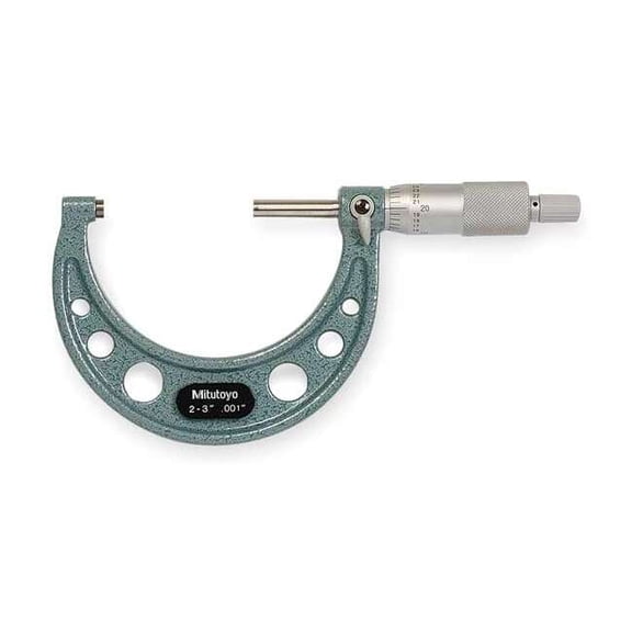 Mitutoyo Micrometer,2 to 3",0.001,Ratchet 103-179