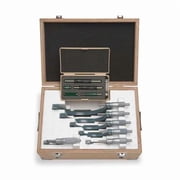 Micrometer Set,0 to 6 In,0.0001 In,6 Pc 103-907-40