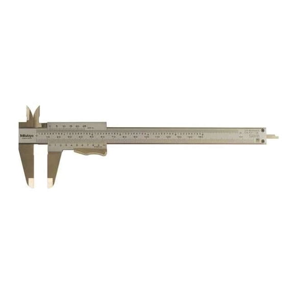 Mitutoyo Vernier Caliper,0-6 In,0.001 In Grad 531-128
