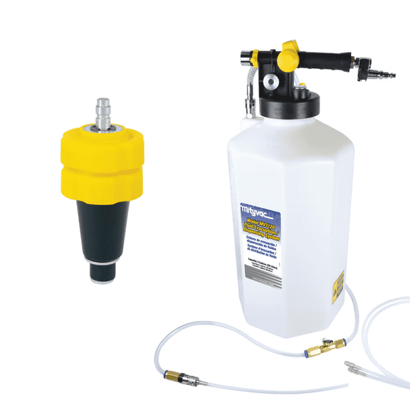Mityvac MVB1000 Pneumatic Fluid Service Kit 5.3 Gallon Extractor Dispenser
