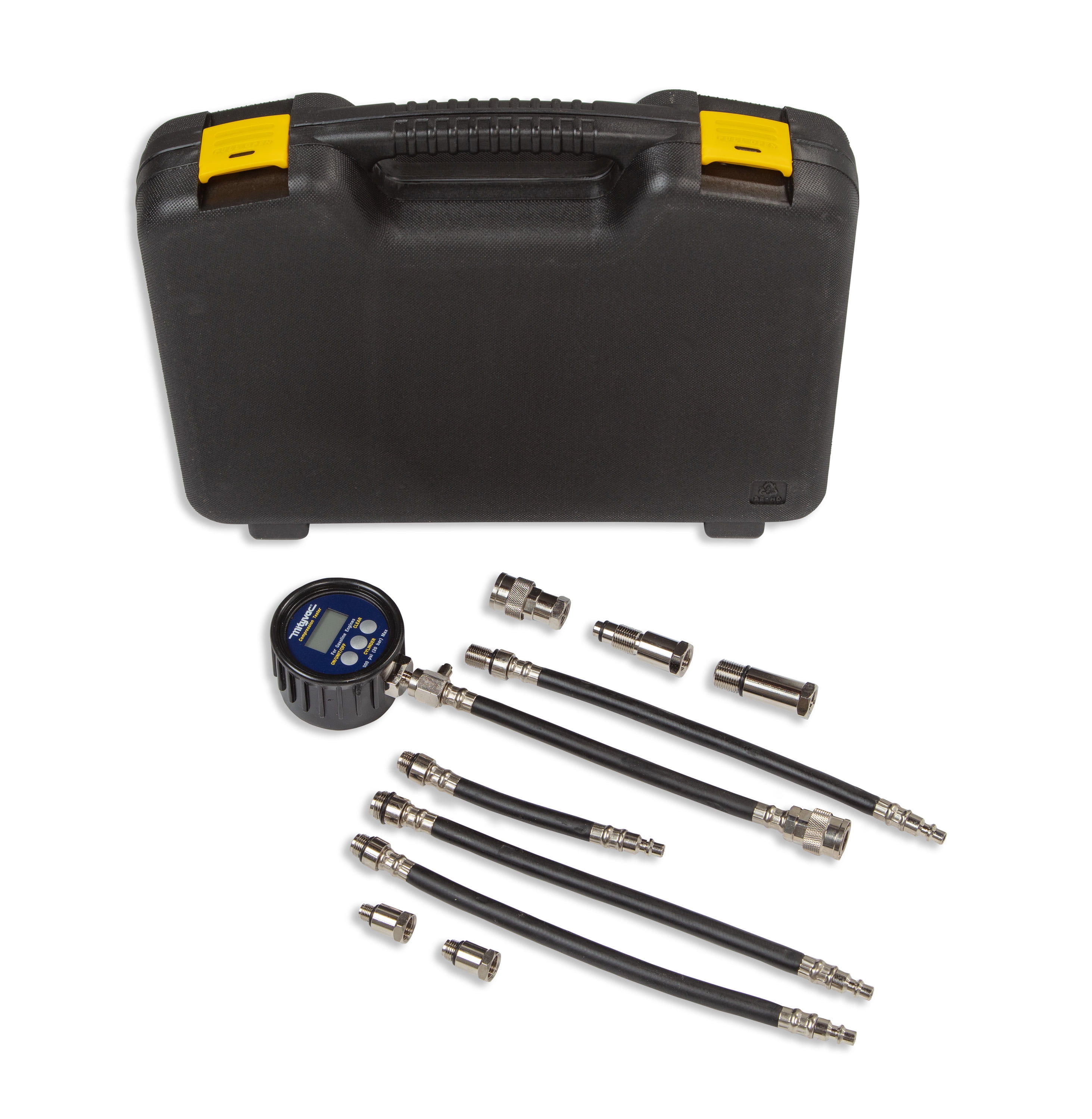 Mityvac MV5532 Digital Gasoline Engine Compression Test Kit, 9 Volt