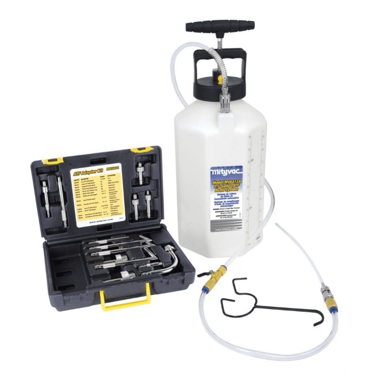 Mityvac MV6412A ATF Pneumatic Refill System; Air Operated, Services