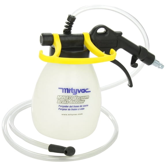 Mityvac MV6870 1.3 Quart Hydraulic Brake and Clutch Vacuum Brake Bleeder